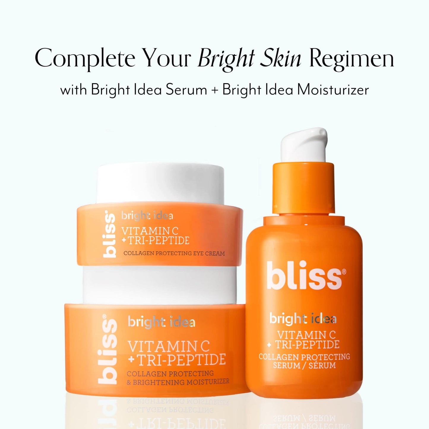 Bliss x LG Bright Idea Collagen-Protecting Eye Cream routine builder