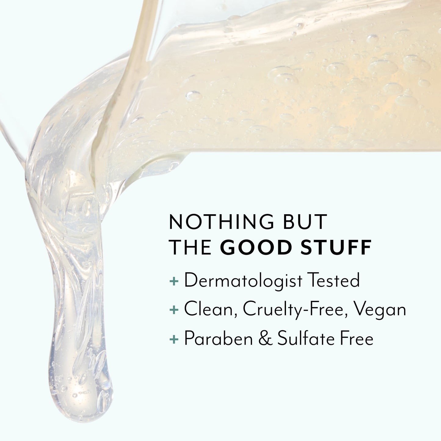 Bliss x LG Clear Genius Pore-Purifying Cleanser product callout nothing but good stuff