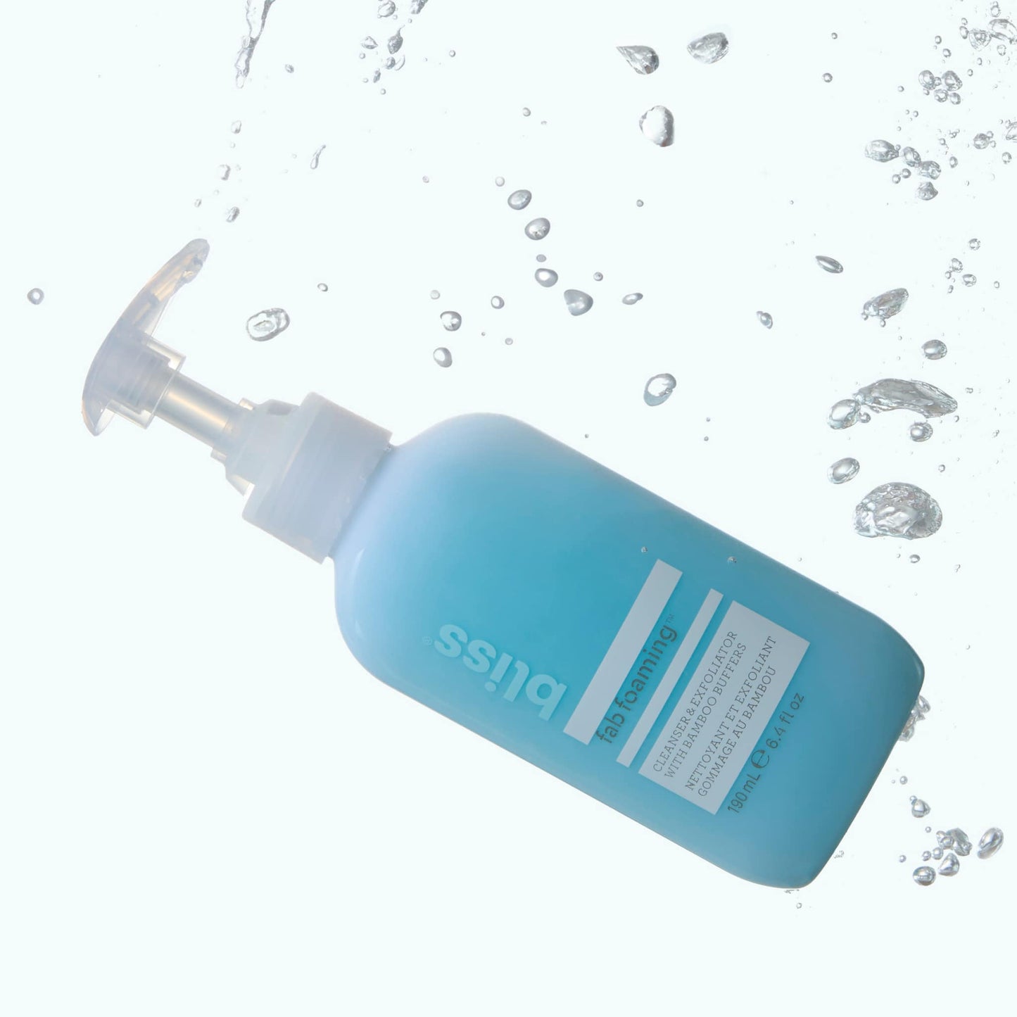 Bliss x LG Fab Foaming Exfoliating Cleanser lifestyle image