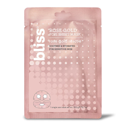 Rose Gold Rescue Sensitive Skin Sheet Mask (1 ct)