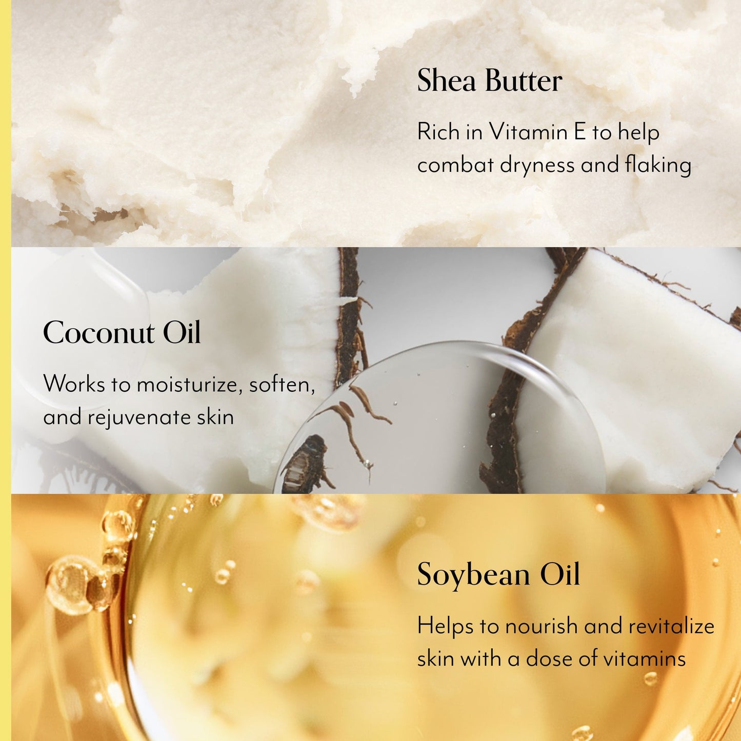 Bliss x LG Lemon & Sage Body Butter Moisture Cream key ingredients