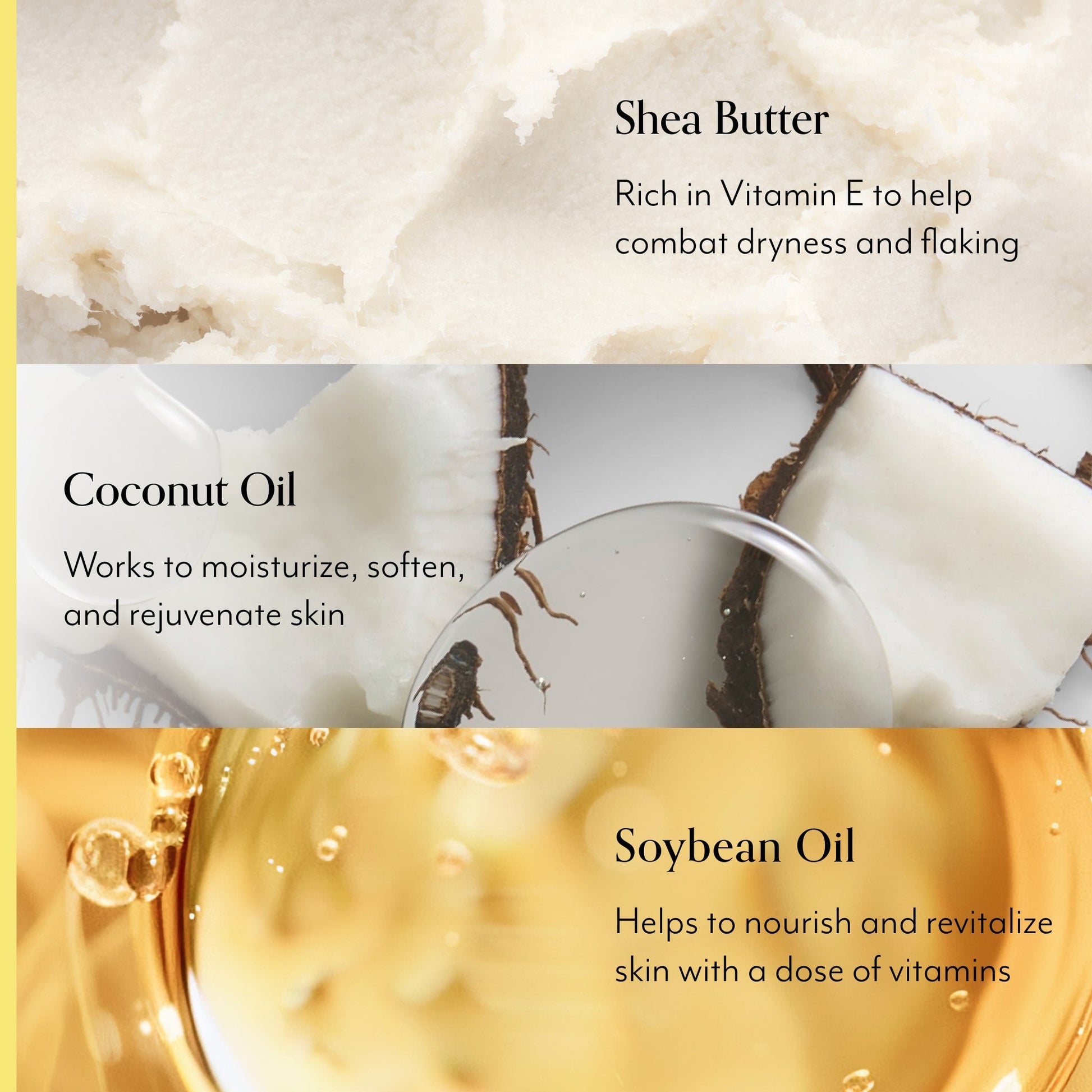 Bliss x LG Lemon & Sage Body Butter Moisture Cream key ingredients