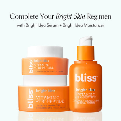 Bliss x LG Bright Idea Brightening Vitamin C Moisturizer routine builder