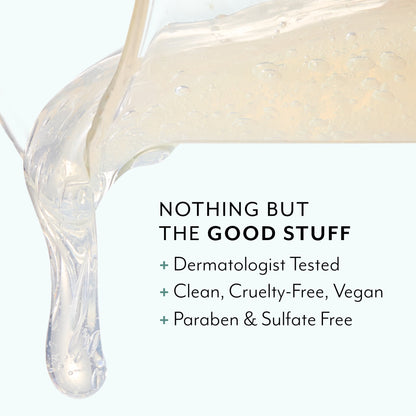 Bliss x LG Clear Genius Pore-Purifying Cleanser product callout nothing but good stuff