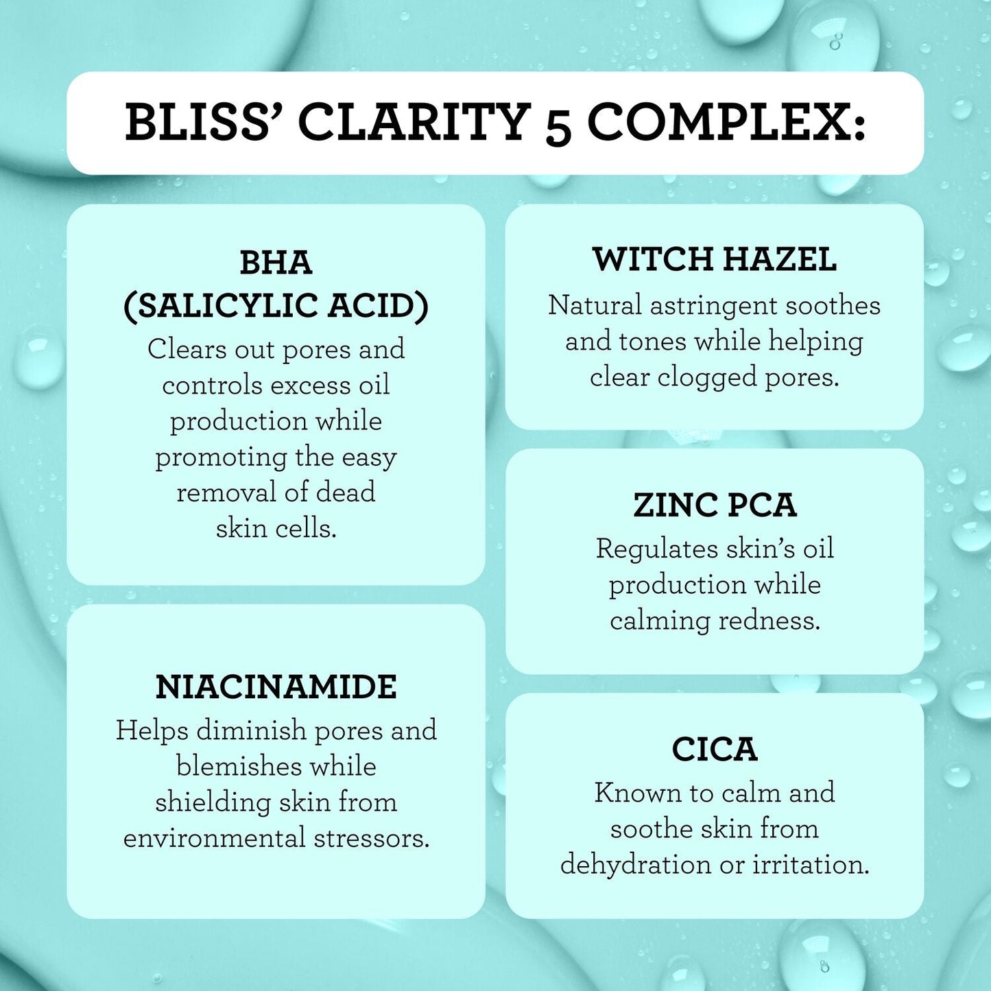 clear genius toner + serum ingredient callout