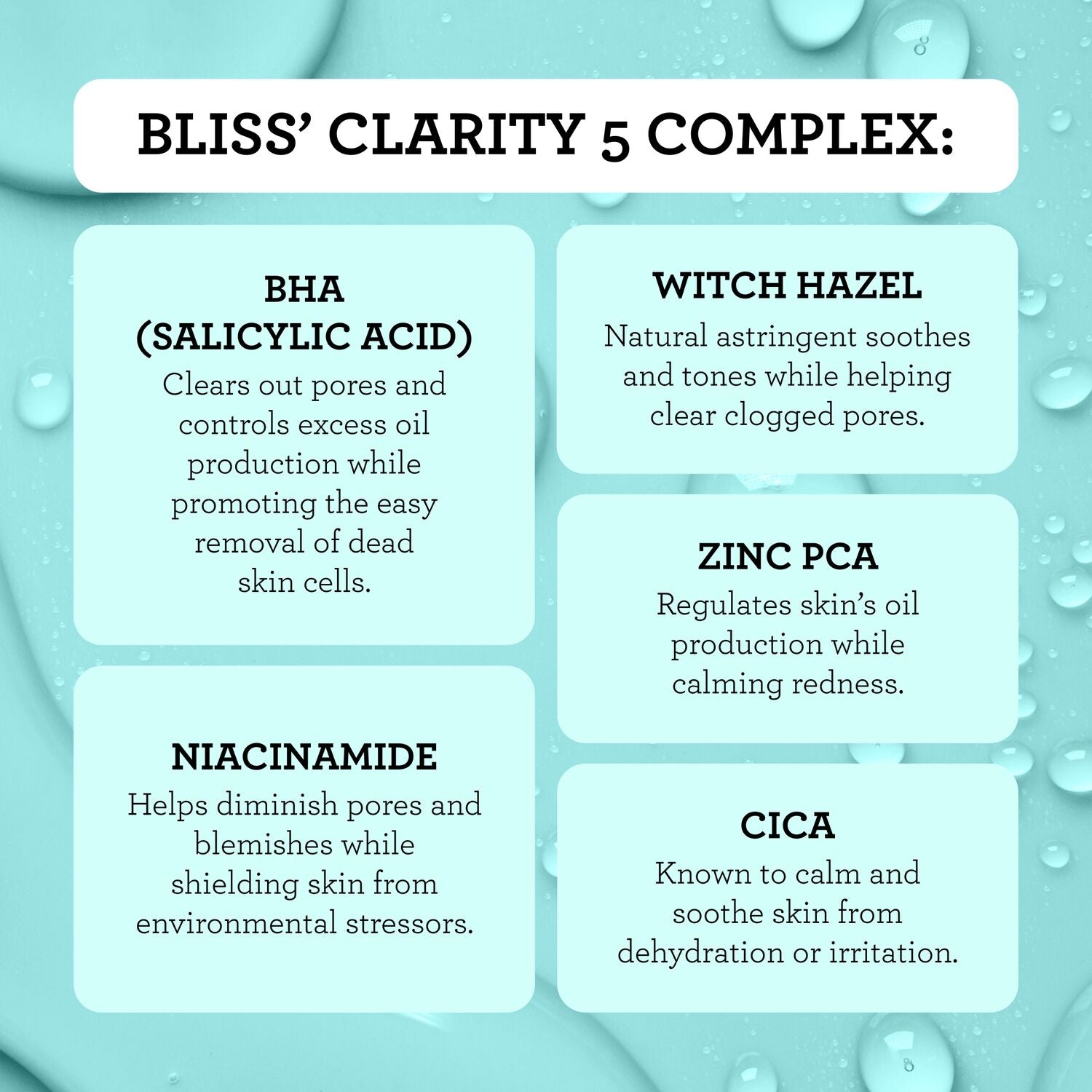 clear genius toner + serum ingredient callout
