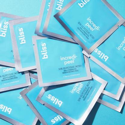 Incredipeel glycolic resurfacing pads lifestyle
