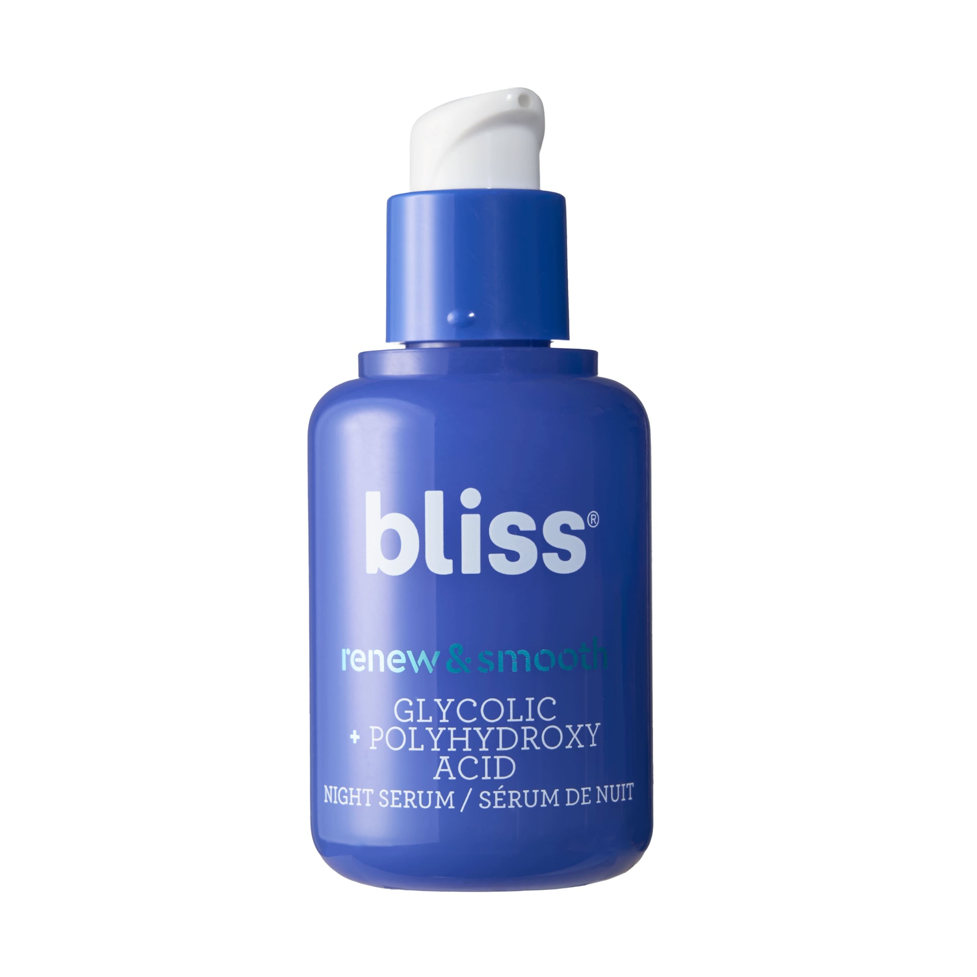 Bliss x LG Renew & Smooth Night Serum Soldier