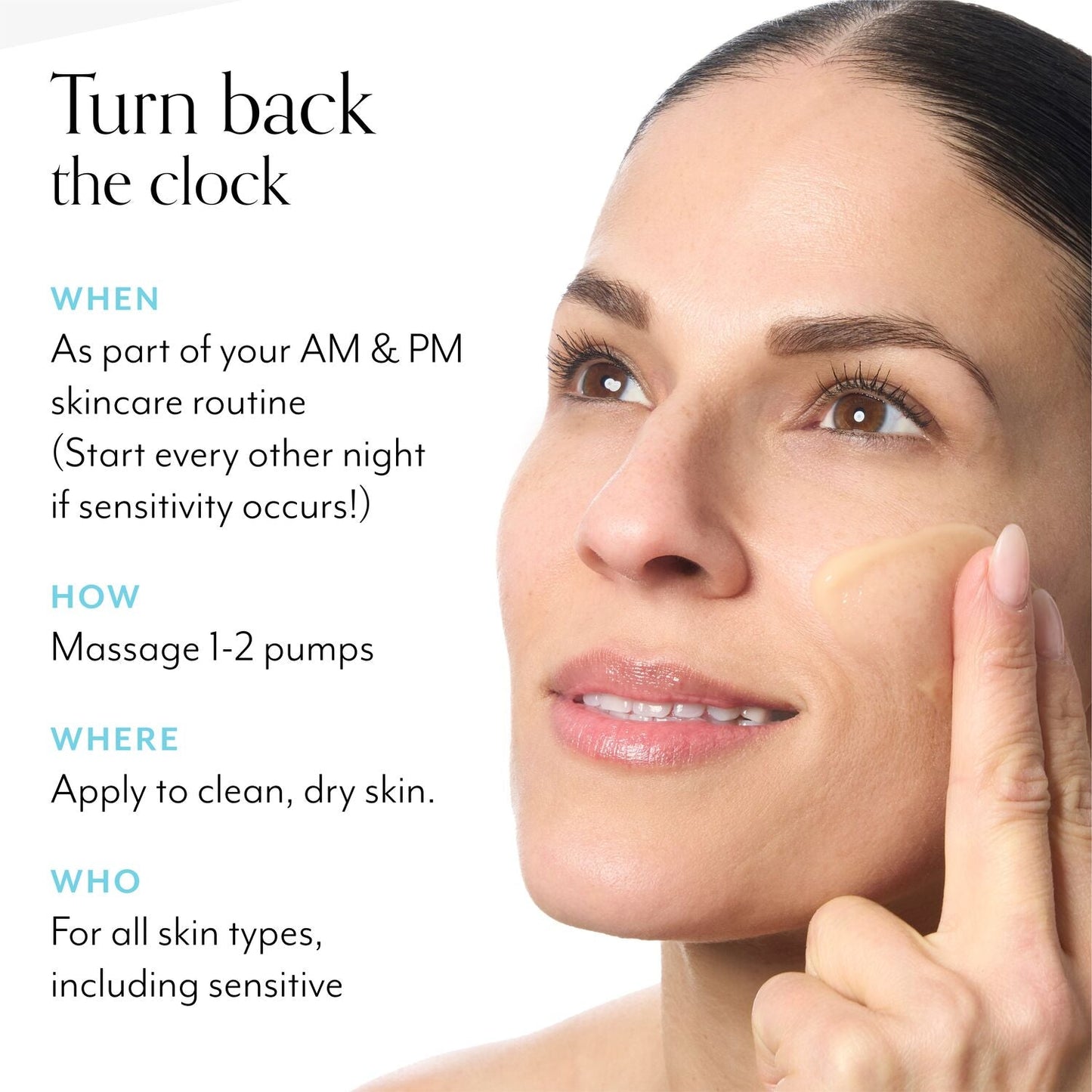 youth got this serum how to apply