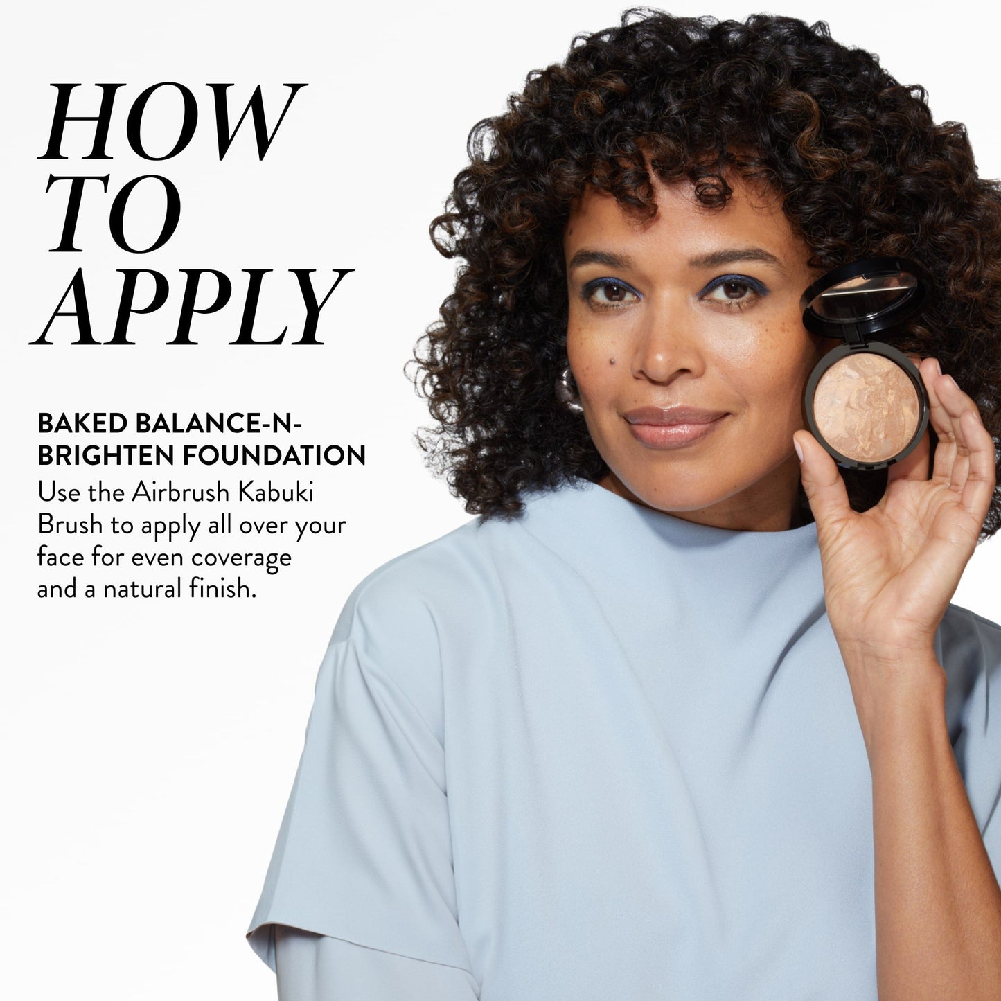Baked Balance-n-Brighten how to apply