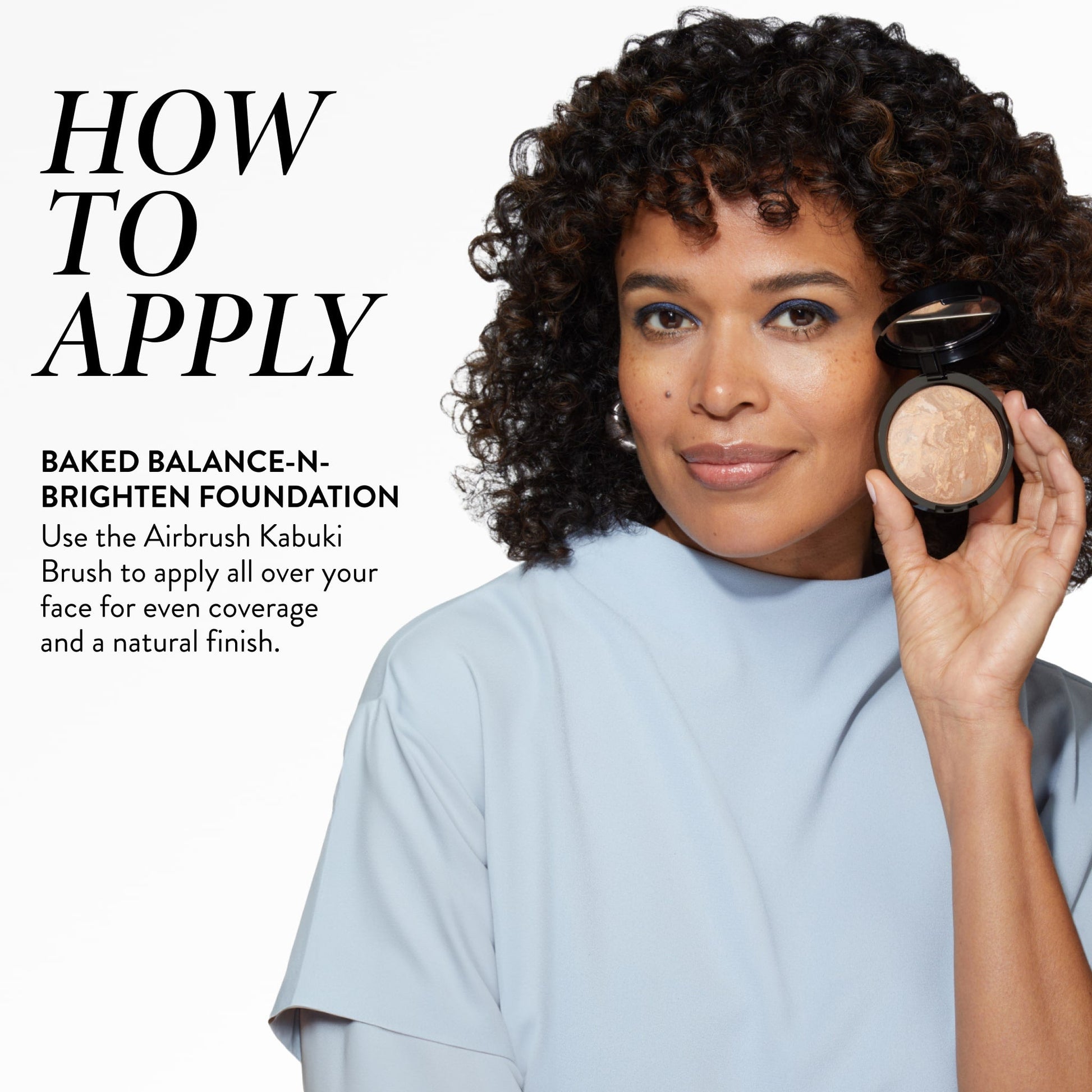 Baked Balance-n-Brighten how to apply