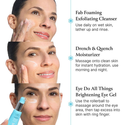 Bliss x LG The Essentials Kit how to apply