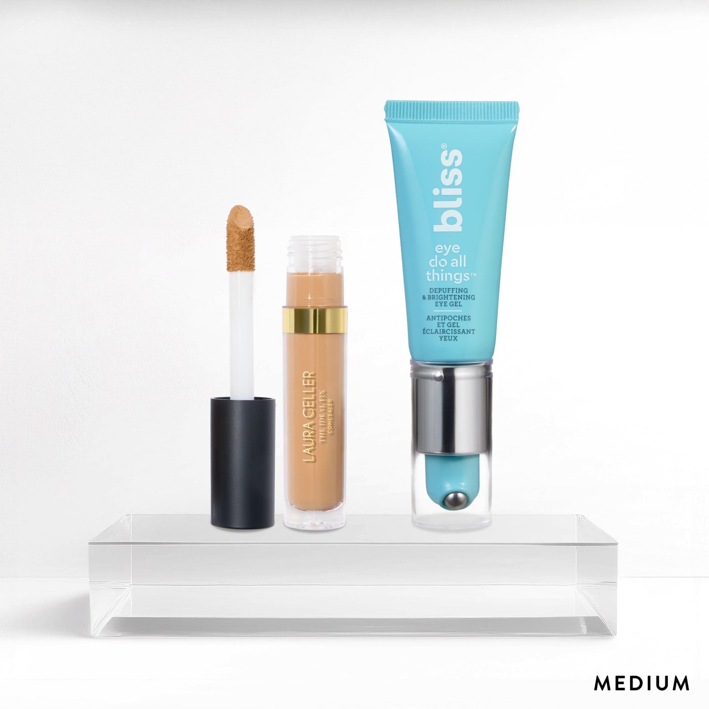 Bliss x LG Under Eye Brightening Duo Soldier