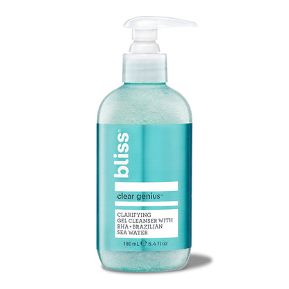 Bliss x LG Clear Genius Pore-Purifying Cleanser soldier