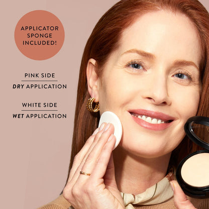 Double Take Baked Full Coverage Foundation Applicator Sponge Included