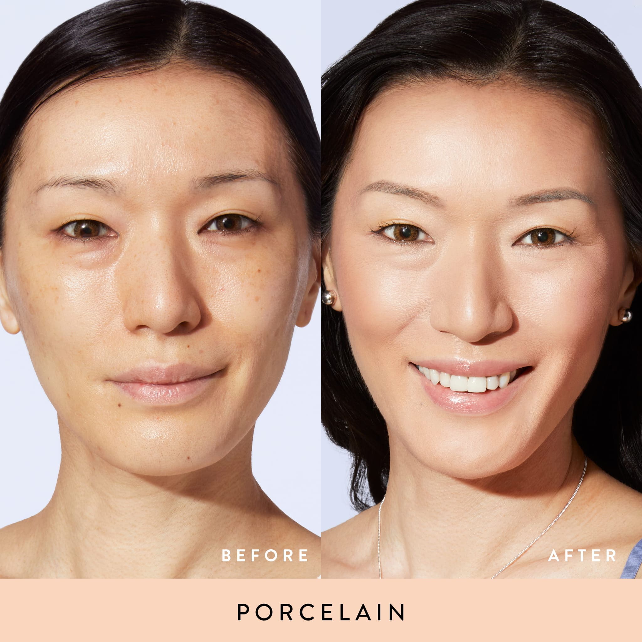 Baked Balance-n-Brighten model B&A in Porcelain