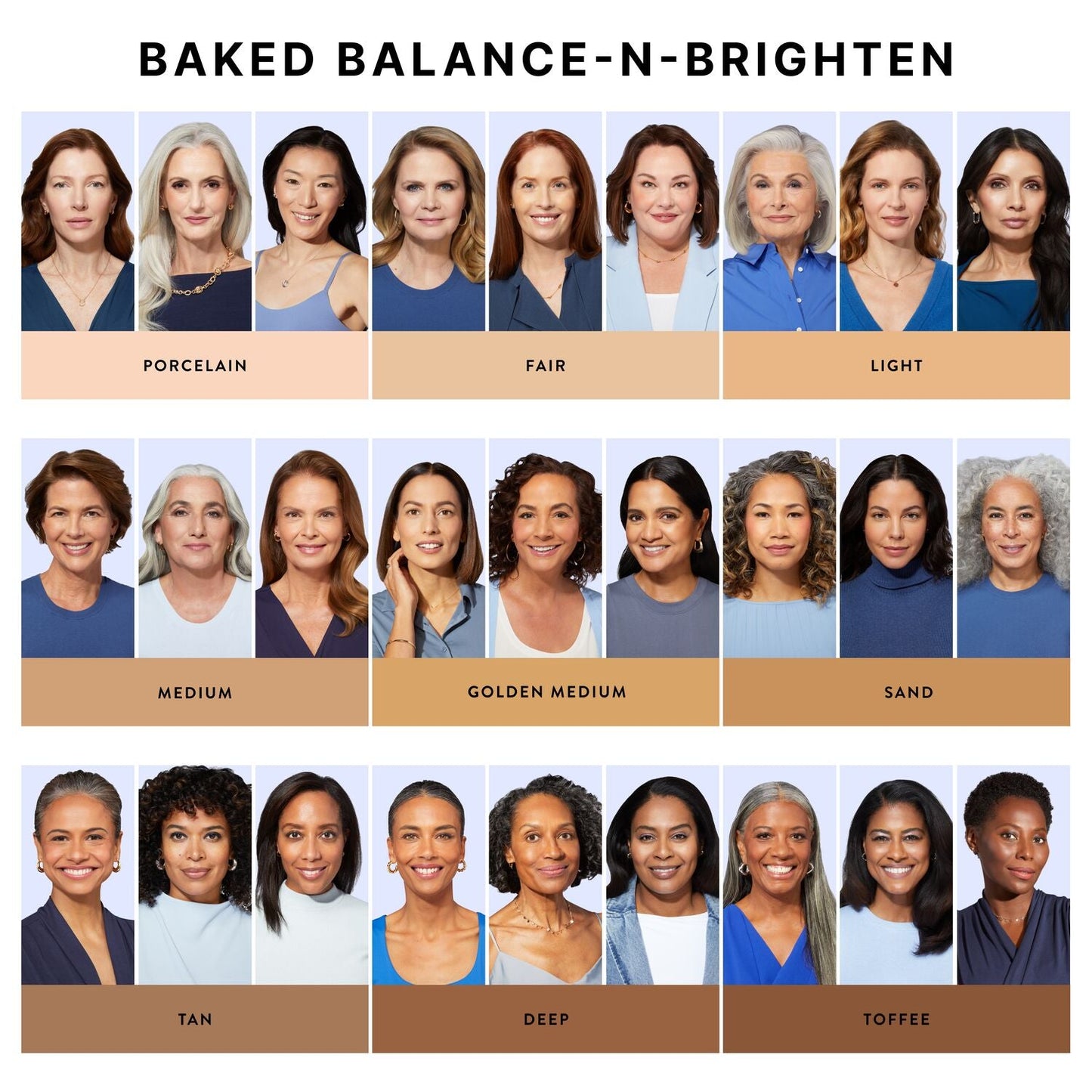 Balance-n-Brighten 27 Model Shade Grid
