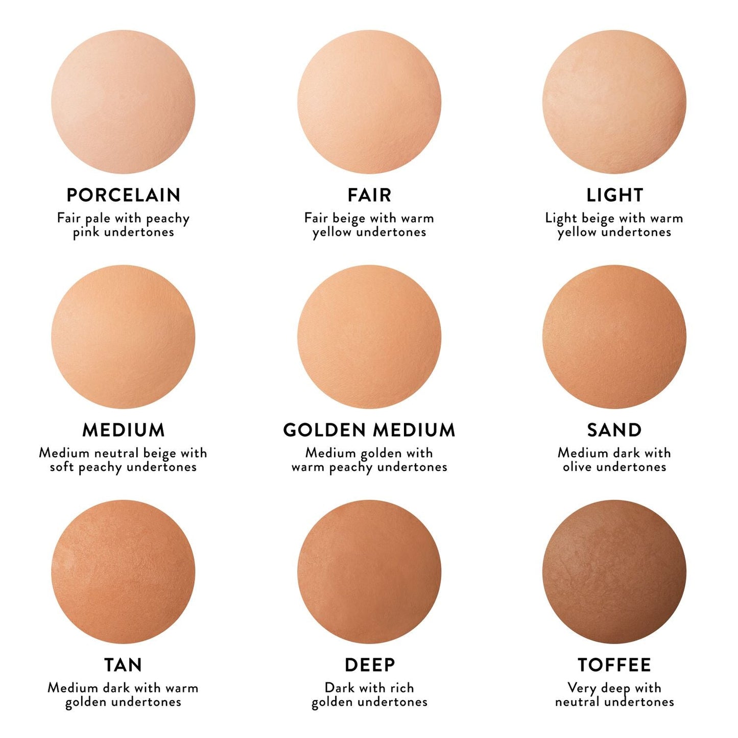 Double Take Baked Shade Descriptions