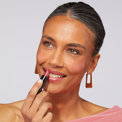 Laura Geller Italian Marble Lipstick in Strawberry Toffee