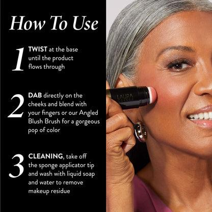 Laura Geller Serum Blush How to Use