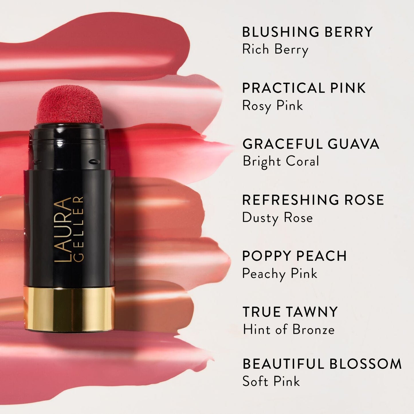 Serum Blush Cheek Tint shades description