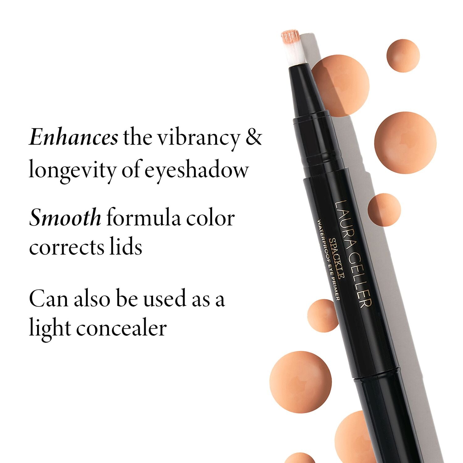 Laura Geller Spackle Waterproof Primer product benefits