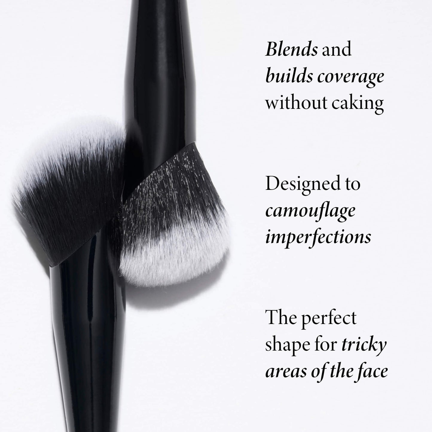 Angled Precision Concealer Brush Product Benefits