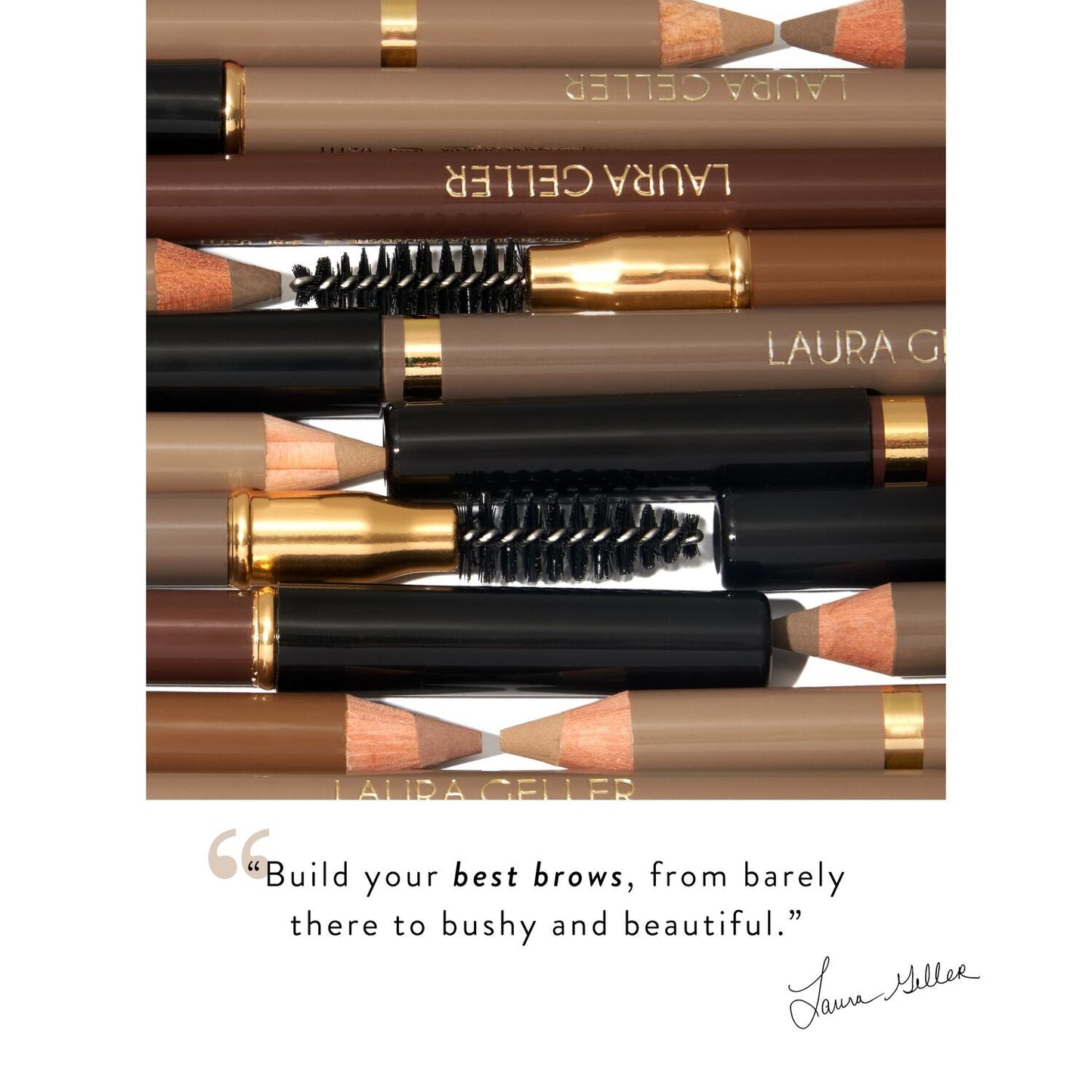 Bravo Brows Soft Pencil + Brush product callout quote