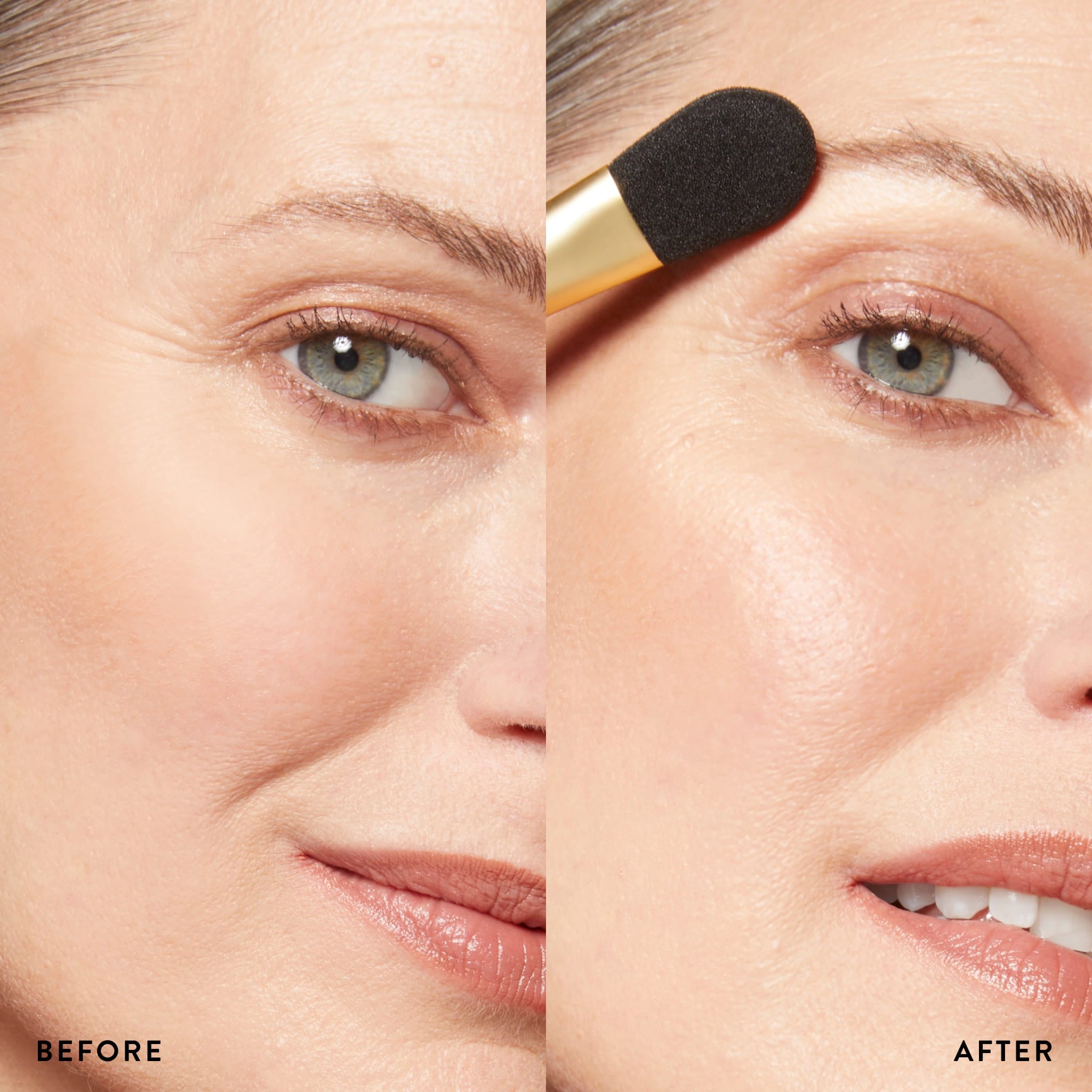 Baked Marbleized Highlighter Prosecco Model B&A