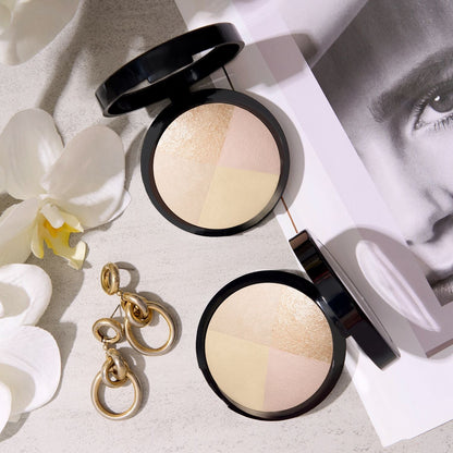 Baked Natural Glow Highlighter Quad