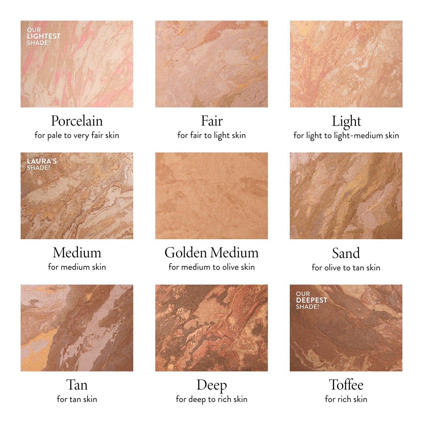 Balance-n-Brighten Shade Descriptions updated