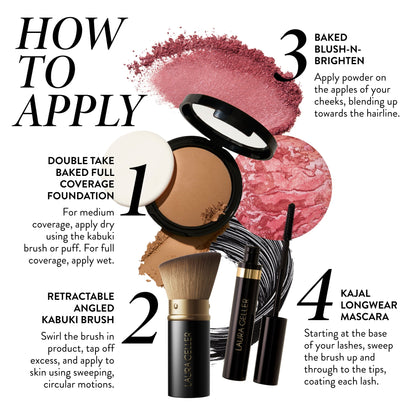 daily routine full coverage how to apply