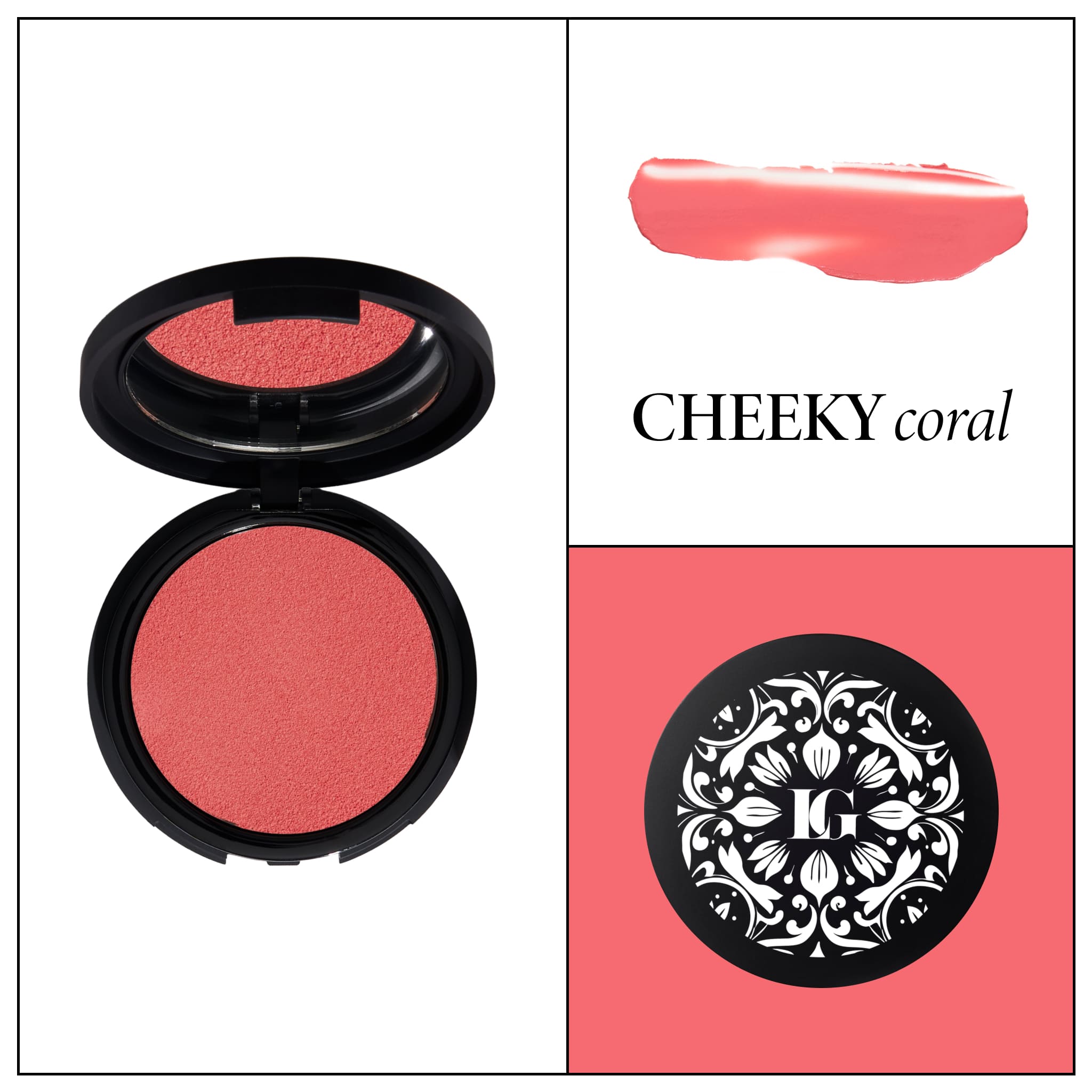 Cream Craves Texture in Cheeky Coral