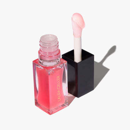 Fine Shine Glossy Lip Oil in Sweet Pink