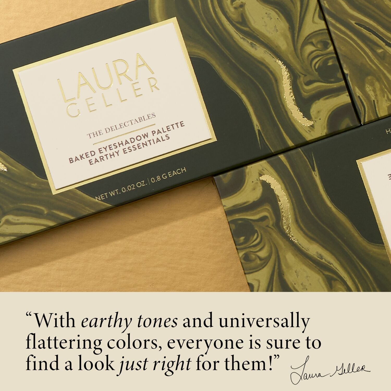 The Delectables Baked Eyeshadow Palette Earthy Essentials quote
