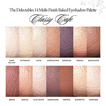 delectables palette classy cafe shade textures