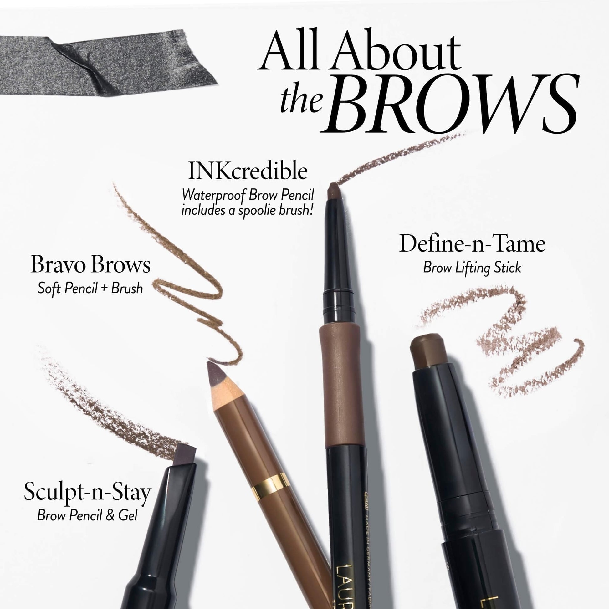 Brow comparison chart