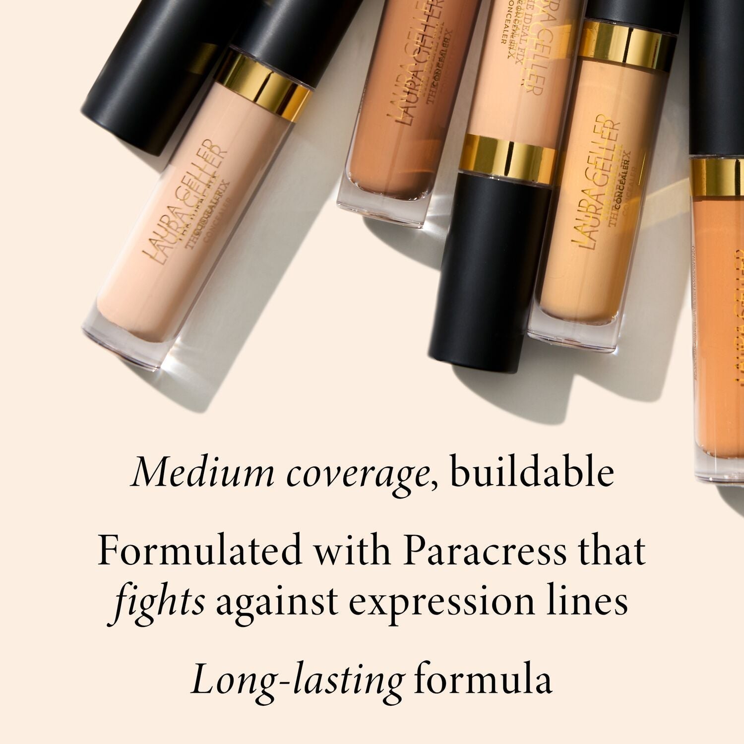 Ideal Fix product benefits of offering buildable coverage with a long lasting formula