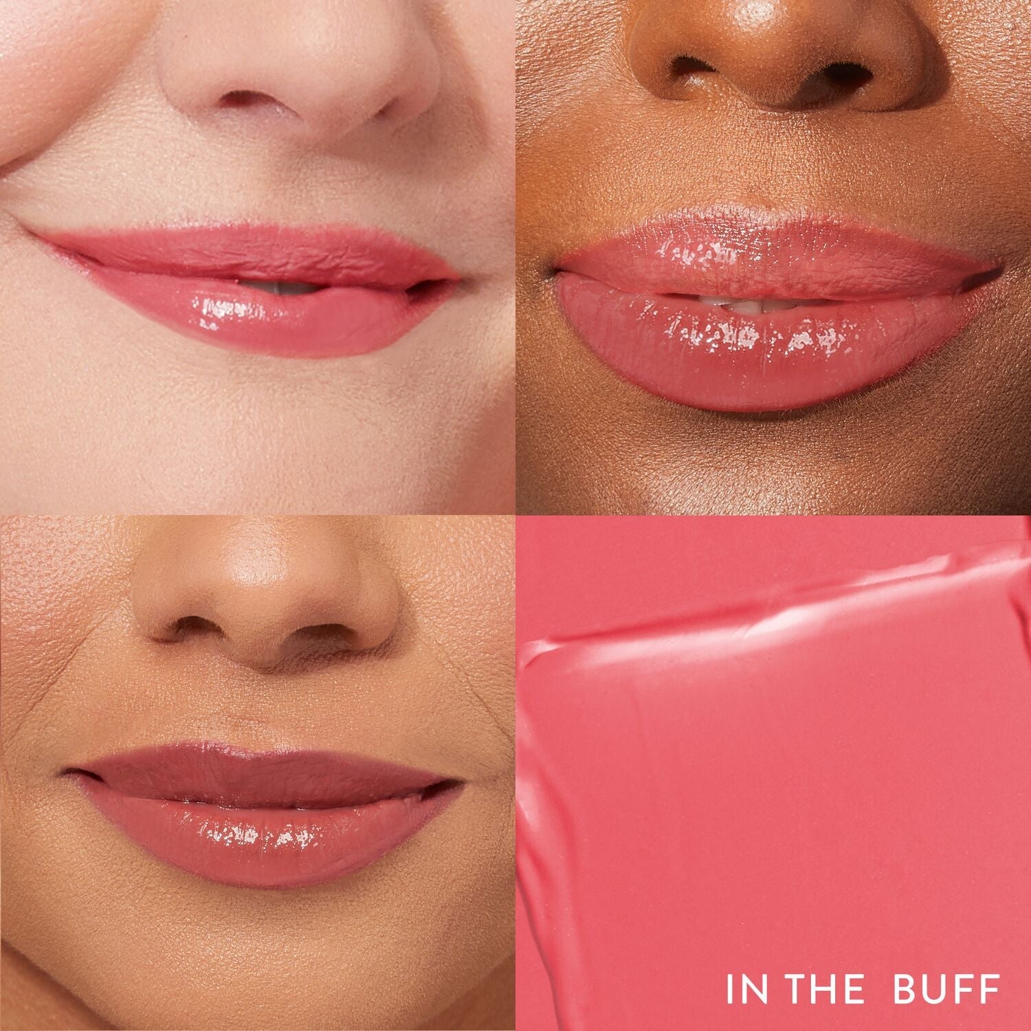 Jelly Balm Hydrating Lip Color Model Grid in shade In The Buff