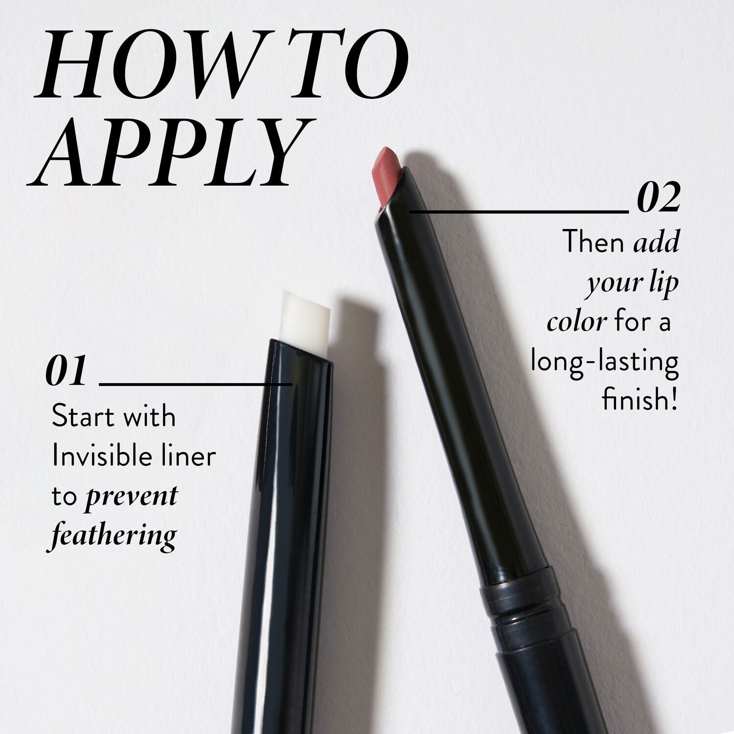Modern Classic lip liner how to apply