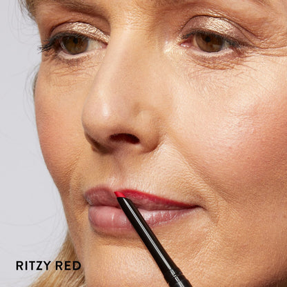 love your lips duo macro model shot ritzy red