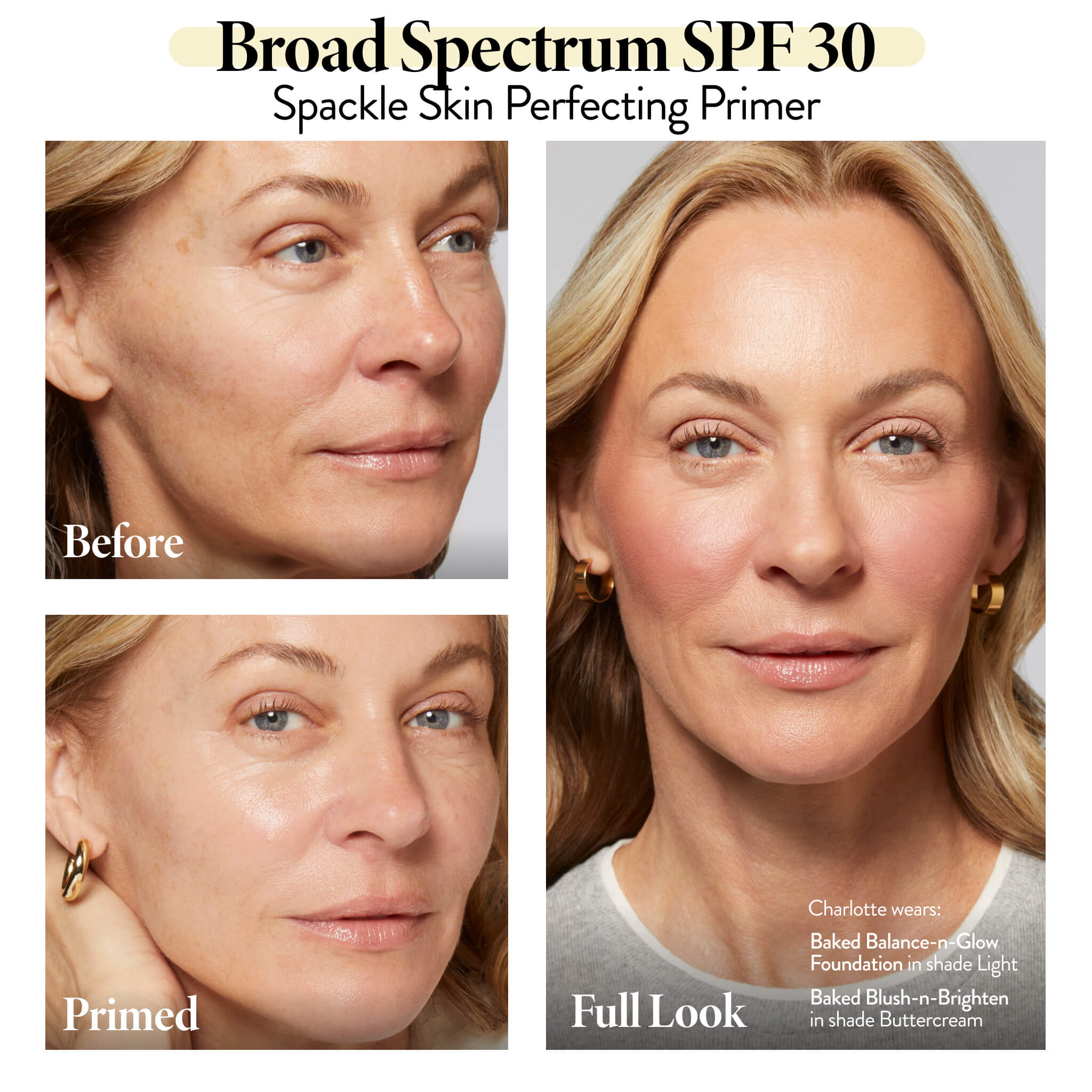 Spackle Skin Perfecting Primer: Broad Spectrum SPF Model B&A