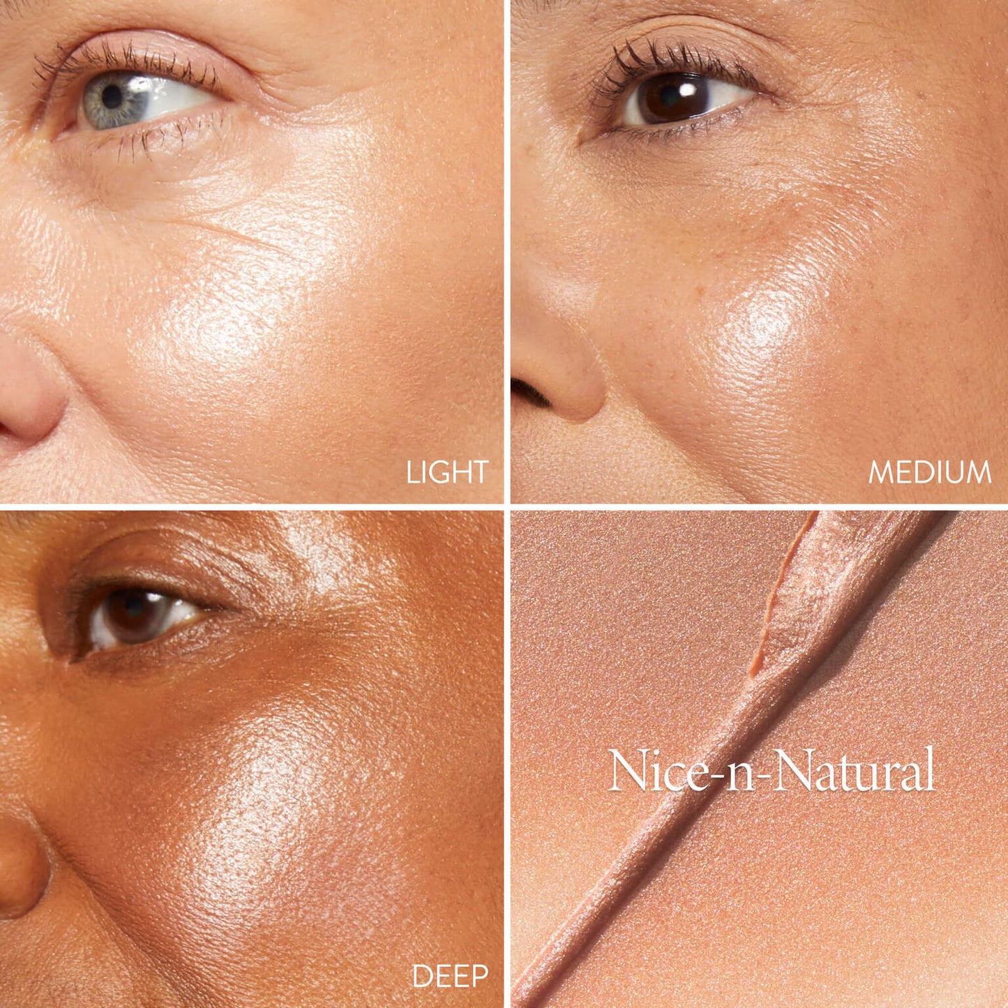 The Wonder Balm Hydrating Skin Tint Model Grid