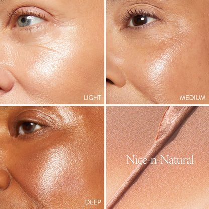 The Wonder Balm Hydrating Skin Tint Model Grid