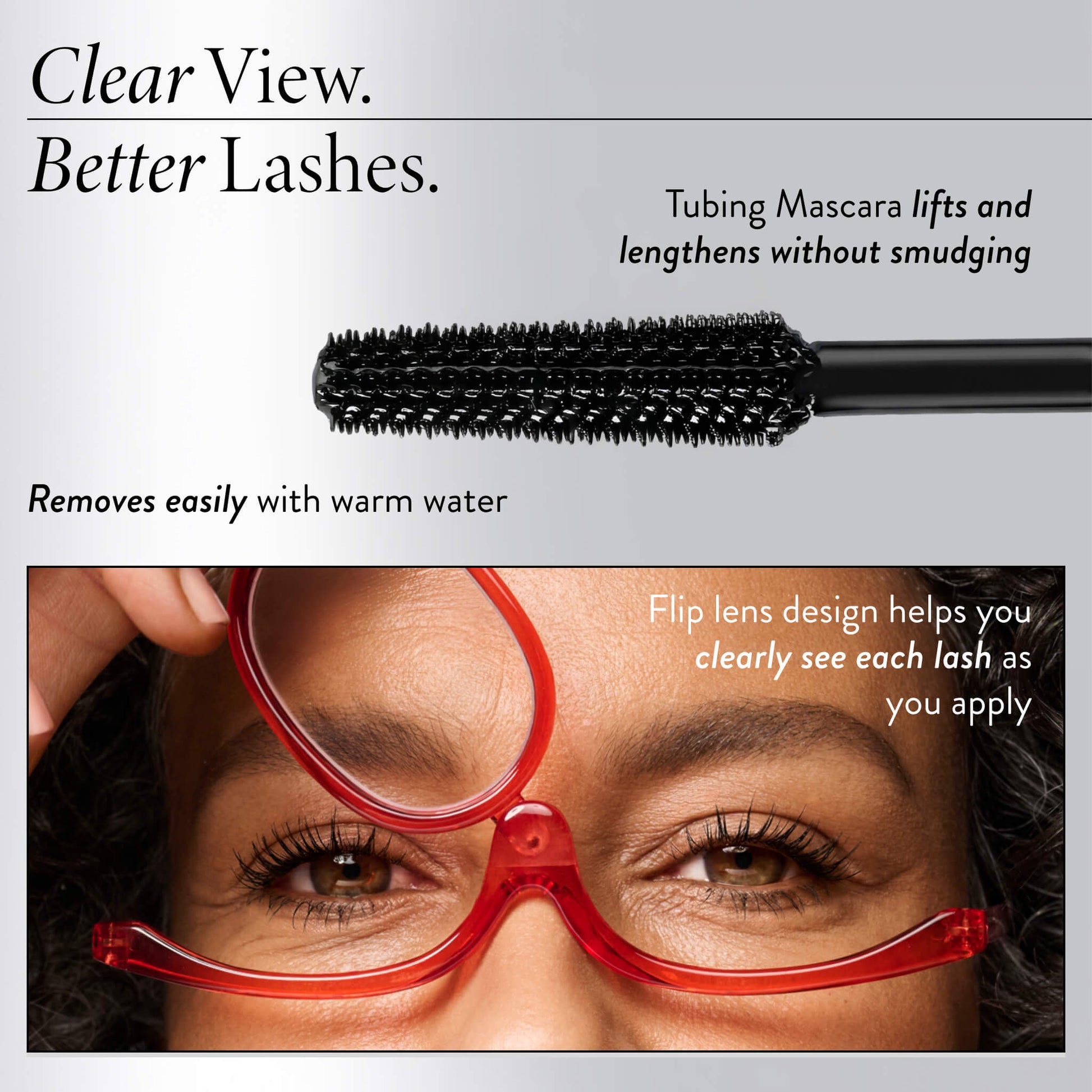 Lash Clarity Mascara & Readers Kit (3PC) product benefits