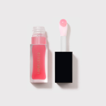 Fine Shine Glossy Lip Oil Soldier - Sweet Pink