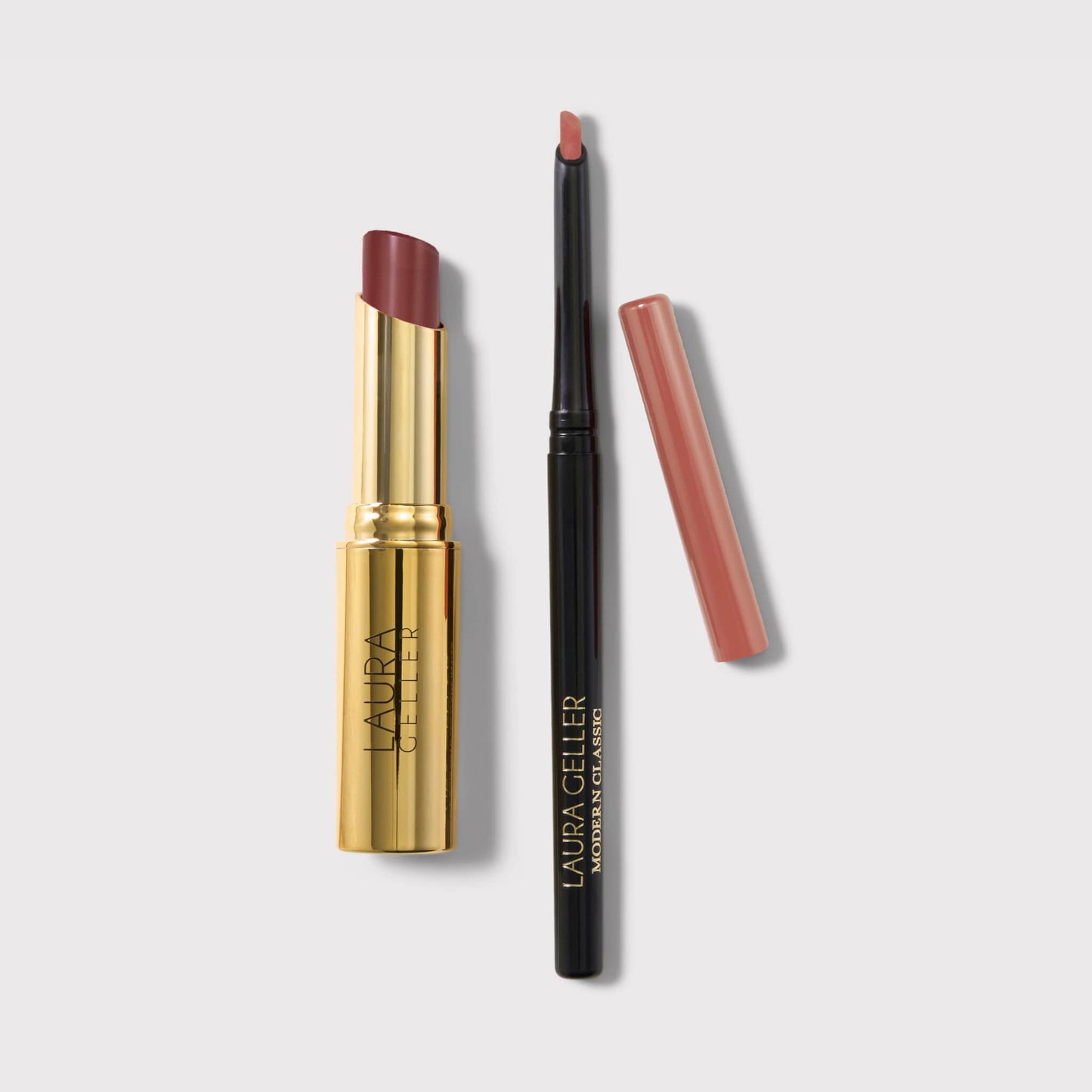 Love Your Lips Duo Soldier in Terracotta Go/Happy Hazelnut