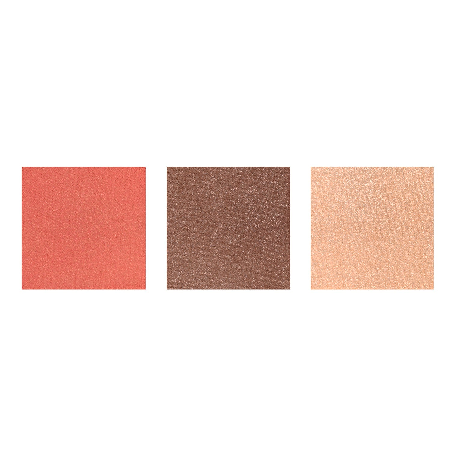 Multitasking Eye, Lip, Cheek Palette Cream to Powder Trio (Shades of Nudes) Product shades