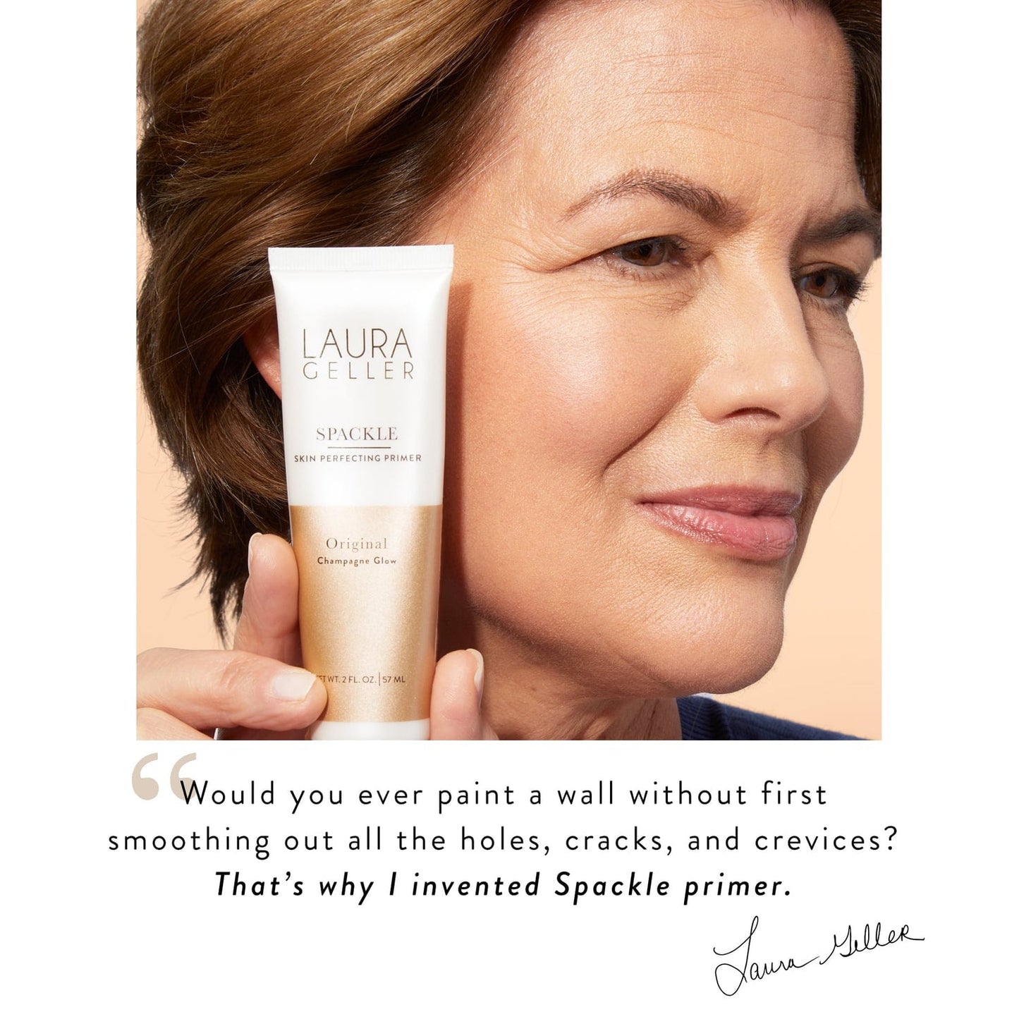Spackle Perfecting Primer: Original Champagne Glow quote