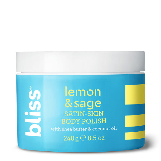 Bliss x LG Lemon & Sage Satin-Skin Body Scrub soldier